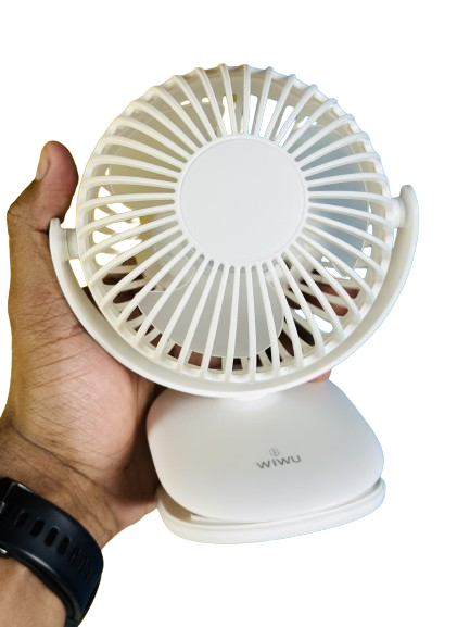 WiWu FS03 360 Degree Rotation Rechargeable Fan