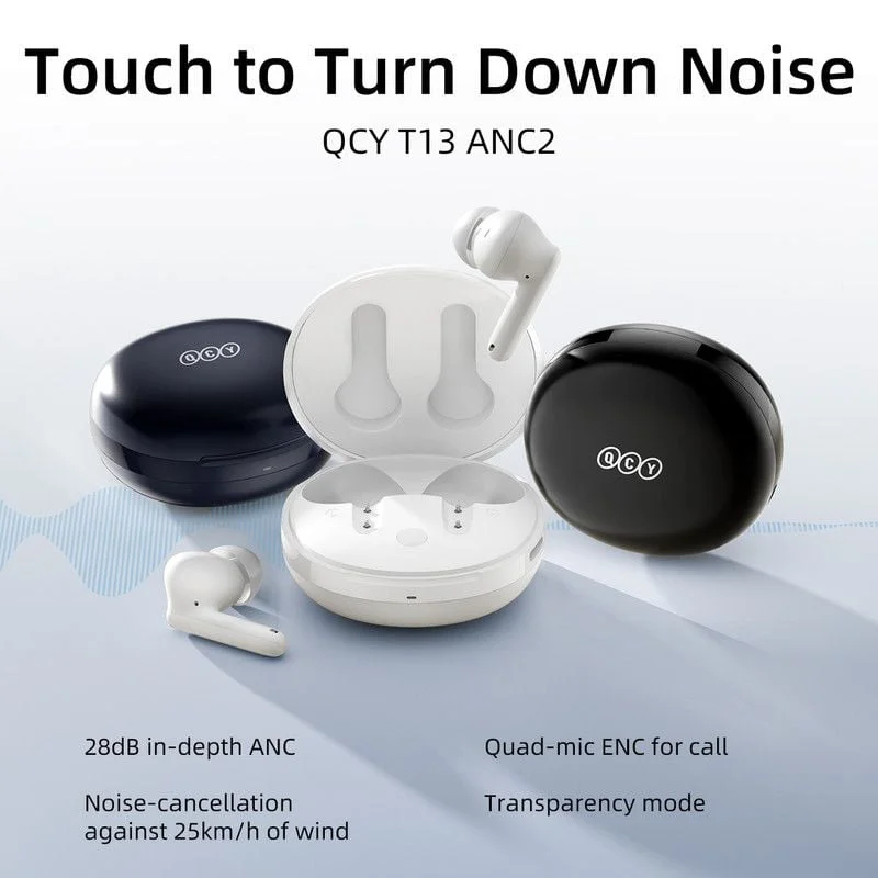 QCY T13 ANC 2 Truly Wireless Earbuds