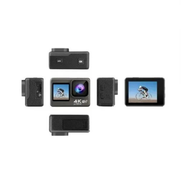 Ausek AT Q60TR 4K Action Camera Combo Pack