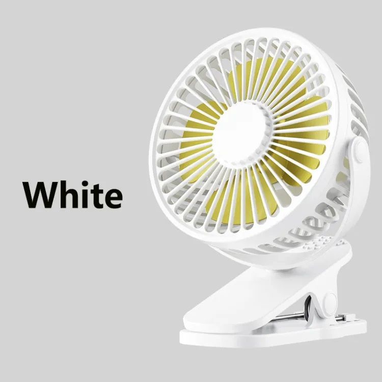 P8 USB Small Handheld Rechargeable Clip Fan