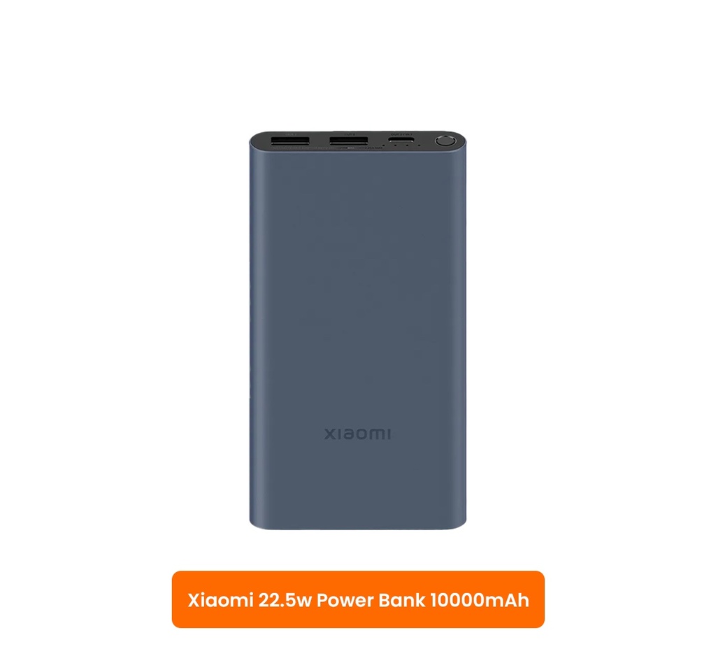 Xiaomi Mi 22.5W 10000mAh Two Way Fast Charging Metal Casing Power Bank
