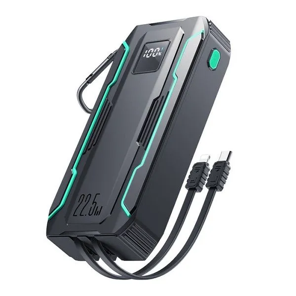 Joyroom JR-L018 22.5W 20000mAh Power Bank With Dual Cables