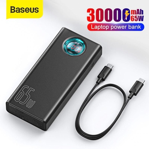 Baseus Power Bank 65W 30000mAh Amblight For Laptop Mobile Macbook