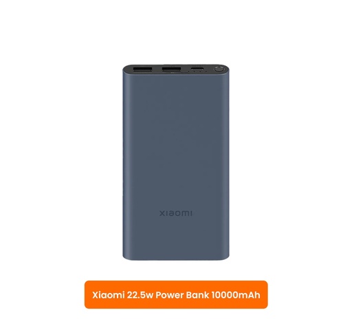 Xiaomi Mi 22.5W 10000mAh Two Way Fast Charging Metal Casing Power Bank